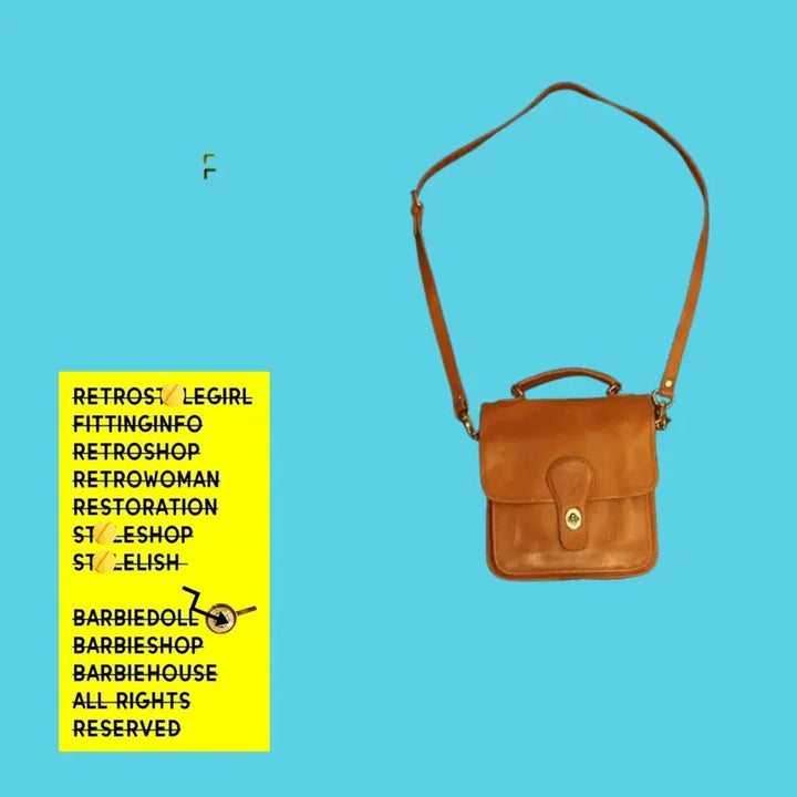 [BUNJANG] Crossbody Bag Leather Bag / 462 크로스백 크로스가방 레더백 빈티지 가죽가방 레더가방 토트백