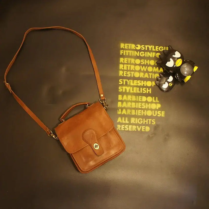 [BUNJANG] Crossbody Bag Leather Bag / 462 크로스백 크로스가방 레더백 빈티지 가죽가방 레더가방 토트백