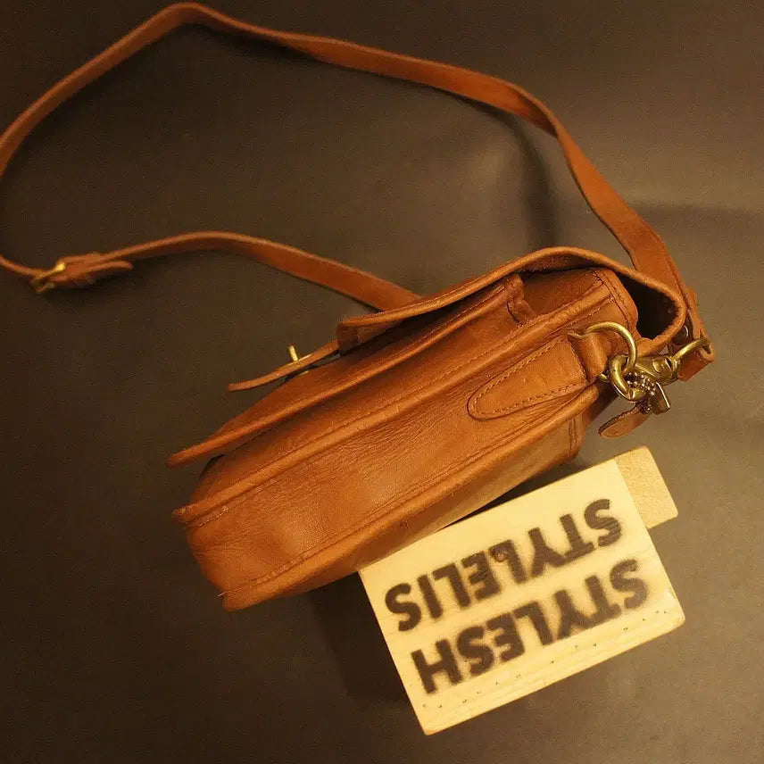 [BUNJANG] Crossbody Bag Leather Bag / 462 크로스백 크로스가방 레더백 빈티지 가죽가방 레더가방 토트백