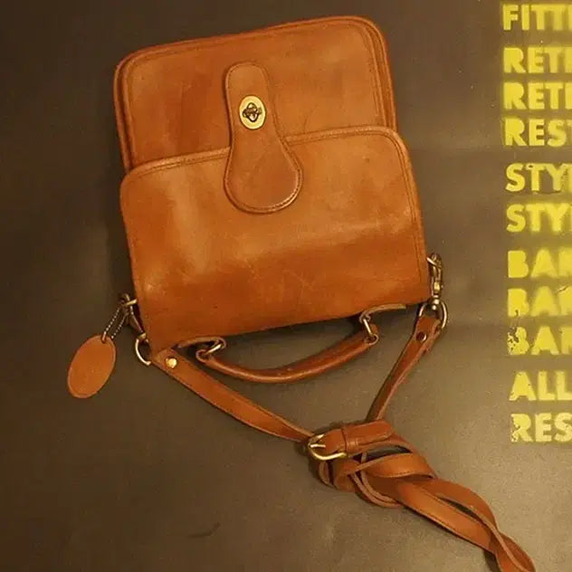 [BUNJANG] Crossbody Bag Leather Bag / 462 크로스백 크로스가방 레더백 빈티지 가죽가방 레더가방 토트백
