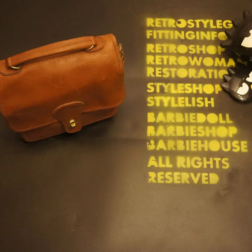 [BUNJANG] Crossbody Bag Leather Bag / 462 크로스백 크로스가방 레더백 빈티지 가죽가방 레더가방 토트백