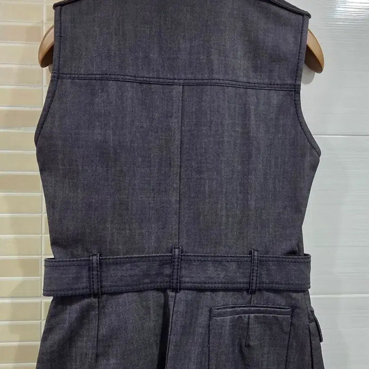 [BUNJANG] Gérard Darel Denim Sleeveless Dress (Size S) / 제라드 다렐 데님 민소매 원피스 S새상품