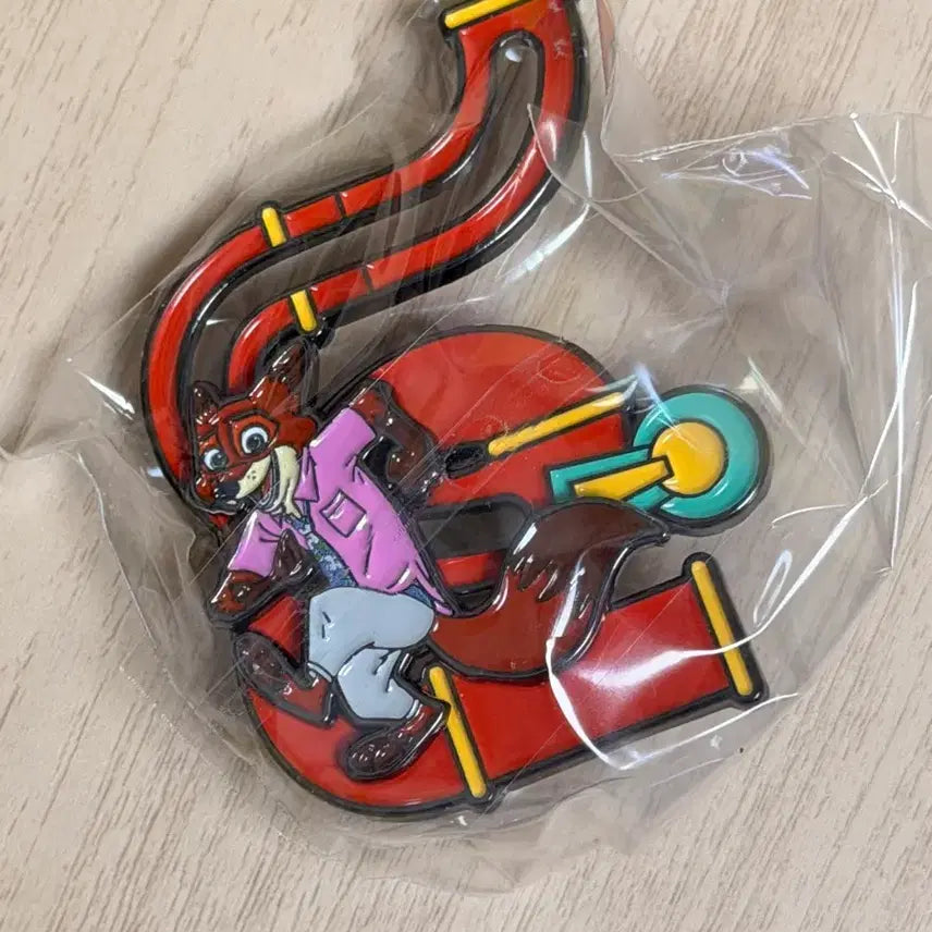 [BUNJANG] Disney Zootopia Nick Wilde Moving Badge CGV Exclusive / 디즈니 주토피아 무빙 뱃지 cgv 닉