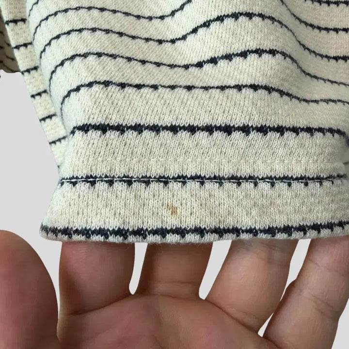 [BUNJANG] Vintage Vans Stripe Long Sleeve T-shirt / (M)빈티지 Vans 반스 스트라이프 긴팔티셔츠