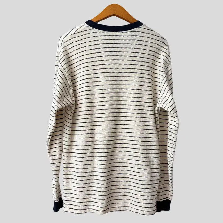 [BUNJANG] Vintage Vans Stripe Long Sleeve T-shirt / (M)빈티지 Vans 반스 스트라이프 긴팔티셔츠