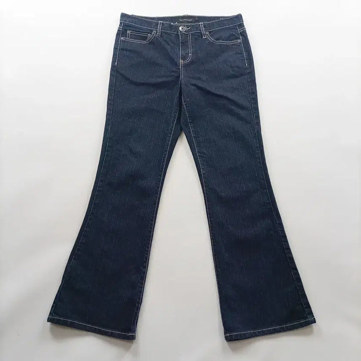 [BUNJANG] Calvin Klein Women's Slim Bootcut Jeans Size 31 / 캘빈클라인 청바지 사이즈31 부츠컷 진청 슬림 여자 여성 데님 A9313