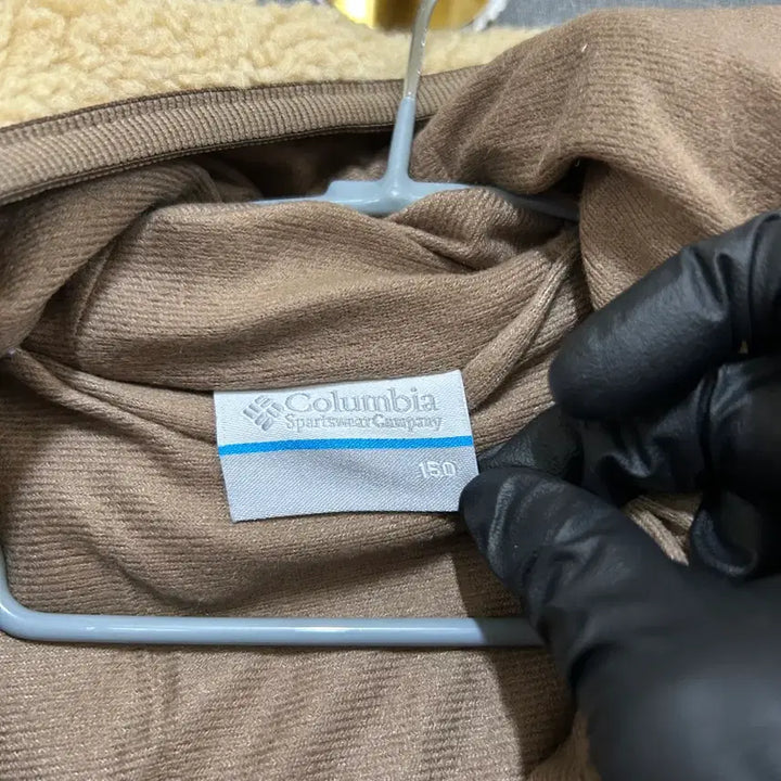 [SOLD OUT] 150 컬럼비아 키즈 뽀글이 후리스 자켓 베이지