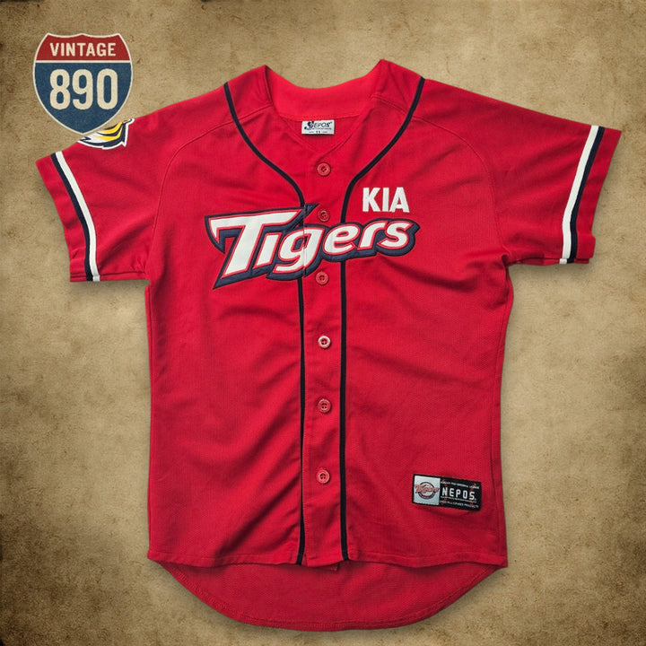 [BUNJANG] KIA Tigers Away Jersey (No Marking) / [11] 네포스 KIA 기아 타이거즈 원정 유니폼 노마킹