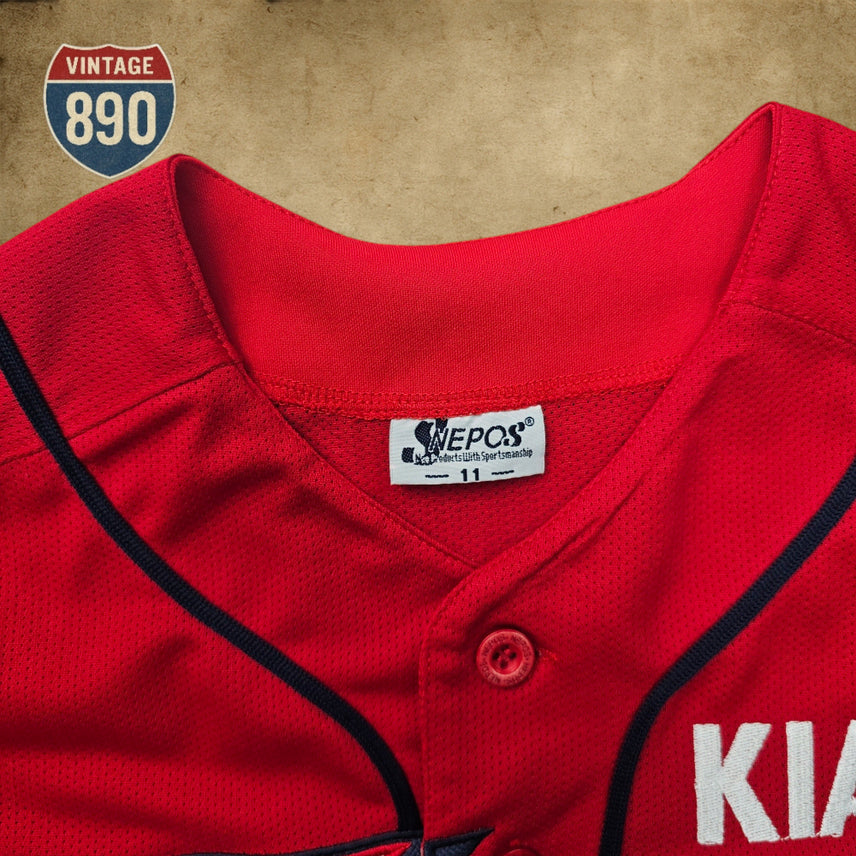 [BUNJANG] KIA Tigers Away Jersey (No Marking) / [11] 네포스 KIA 기아 타이거즈 원정 유니폼 노마킹
