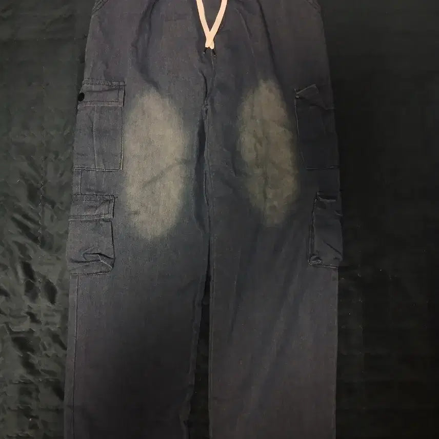 [BUNJANG] Denim Cargo Jogger Pants Bundle Set / 남성 청 데님 카고 조거 팬츠 2XL/3XL 일괄