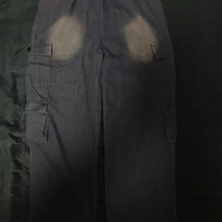 [BUNJANG] Denim Cargo Jogger Pants Bundle Set / 남성 청 데님 카고 조거 팬츠 2XL/3XL 일괄