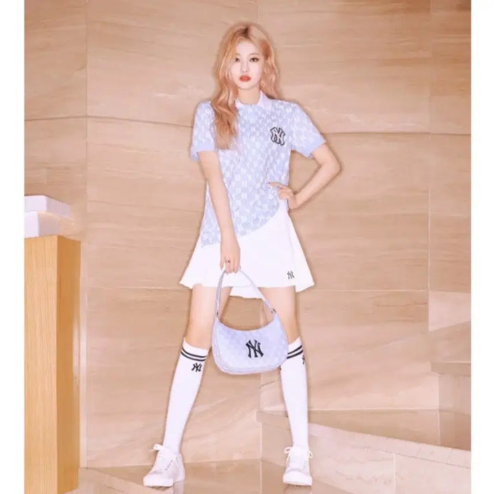 [BUNJANG] MLB Pleated Skirt / MLB플리츠치마