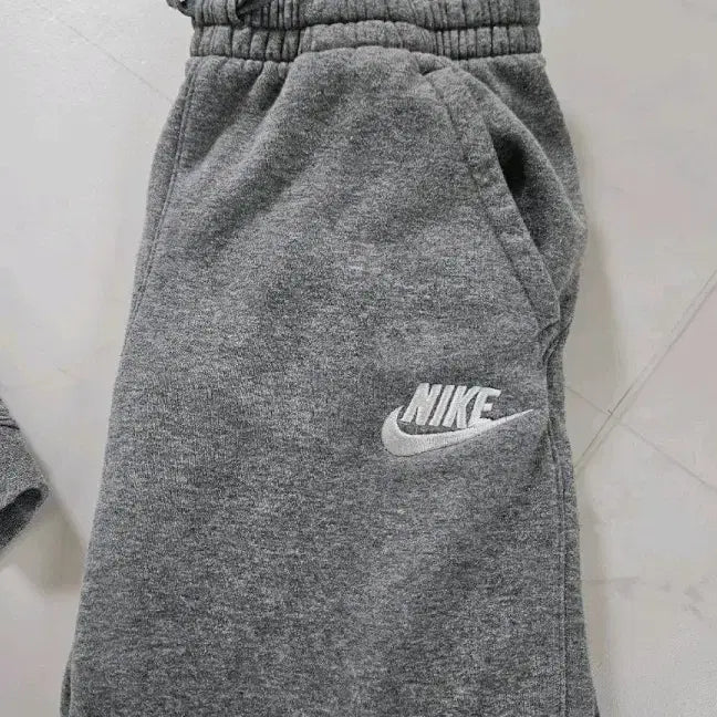 [BUNJANG] Nike Kids Training Suit Set / 나이키 회색 키즈트레이닝복 세트
