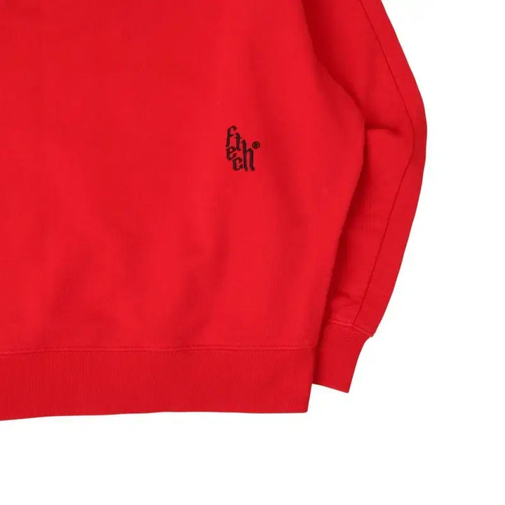 [BUNJANG] Fetch Logo Studded Sweatshirt / Fetch 페치 로고 스터드 스웻셔츠