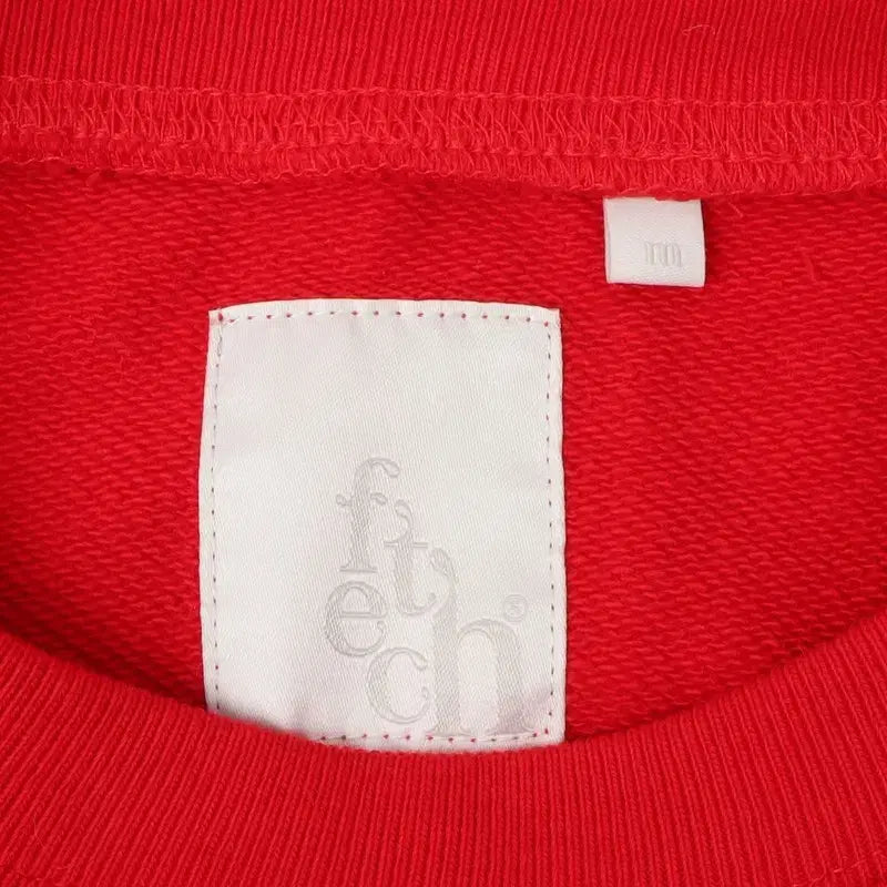 [BUNJANG] Fetch Logo Studded Sweatshirt / Fetch 페치 로고 스터드 스웻셔츠