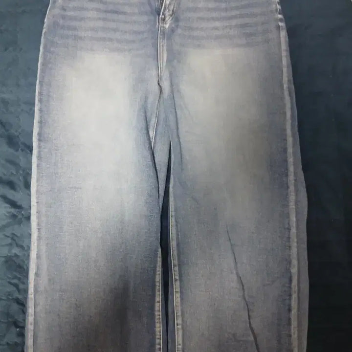 [BUNJANG] Vintage Washed Wide Denim Pants / 남성 빈티지 워싱 와이드 데님 팬츠 청바지 3XL