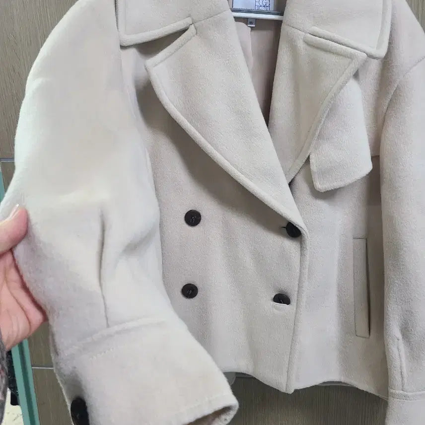 [BUNJANG] Handmade Wool 100% Short Coat / 에고이스트 핸드메이드 울100 숏코트