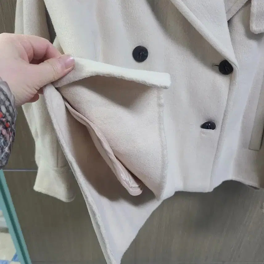 [BUNJANG] Handmade Wool 100% Short Coat / 에고이스트 핸드메이드 울100 숏코트