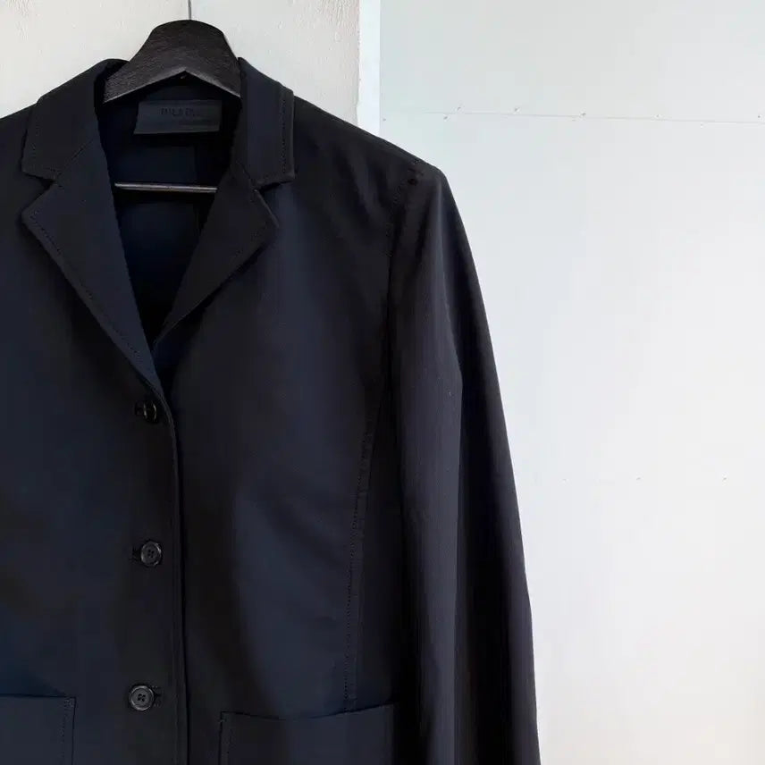 [BUNJANG] Prada 3B Blazer Jacket / 프라다 블랙 3b 블레이저 자켓