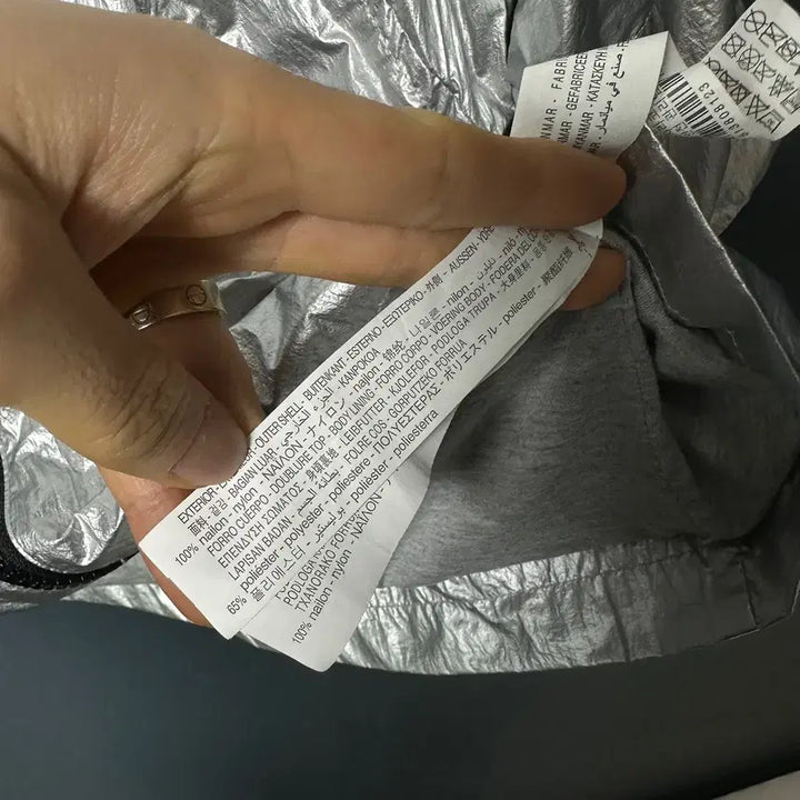 [BUNJANG] Zara Junior Silver Jacket / 152 자라 주니어 실버 야상 자켓