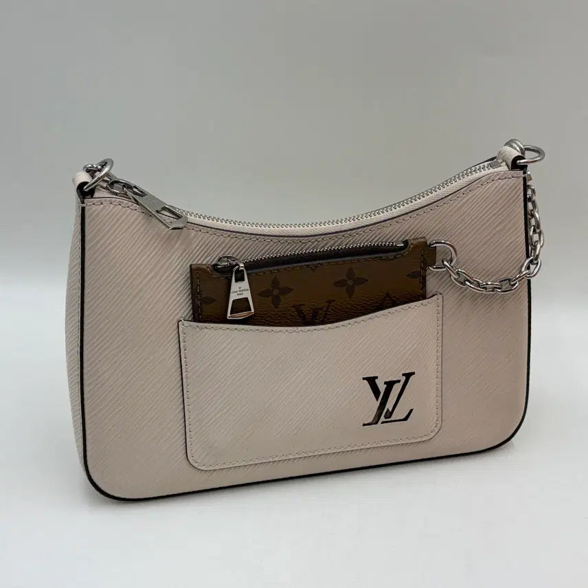 [BUNJANG] Louis Vuitton Epi Marelle Bag White M80688 / 루이비통 에삐 마렐백 화이트 M80688