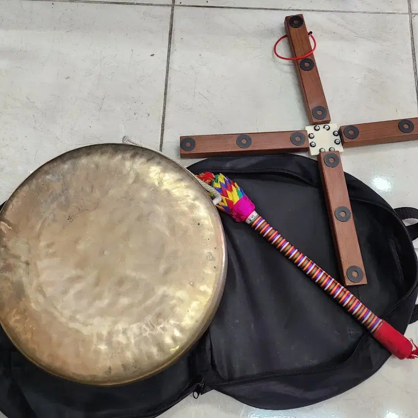 [BUNJANG] Meditation Gong and Stick Set / 명상용 징 + 스틱 세트
