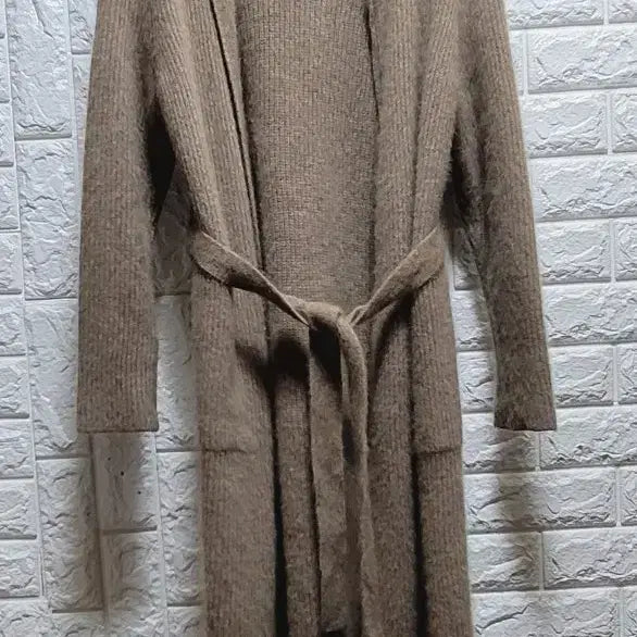 [SOLD OUT] 제평 무이 라쿤 후드 롱가디건