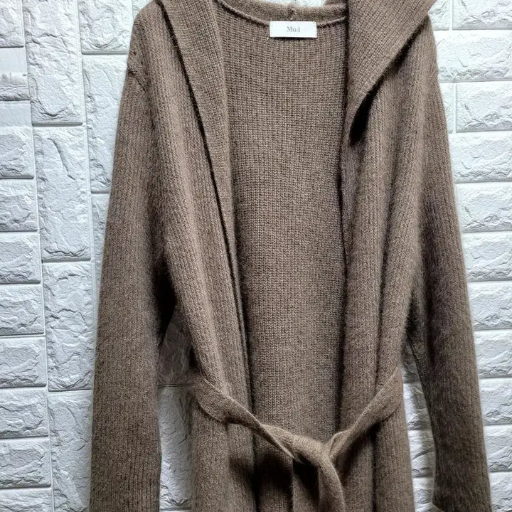 [SOLD OUT] 제평 무이 라쿤 후드 롱가디건