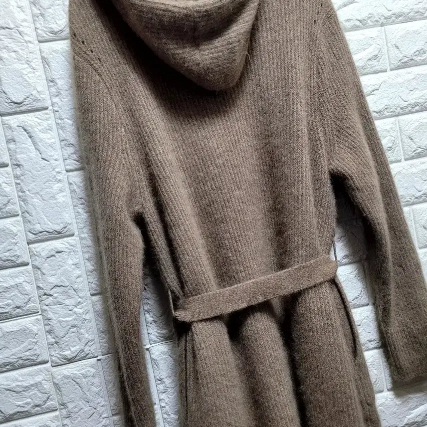 [SOLD OUT] 제평 무이 라쿤 후드 롱가디건