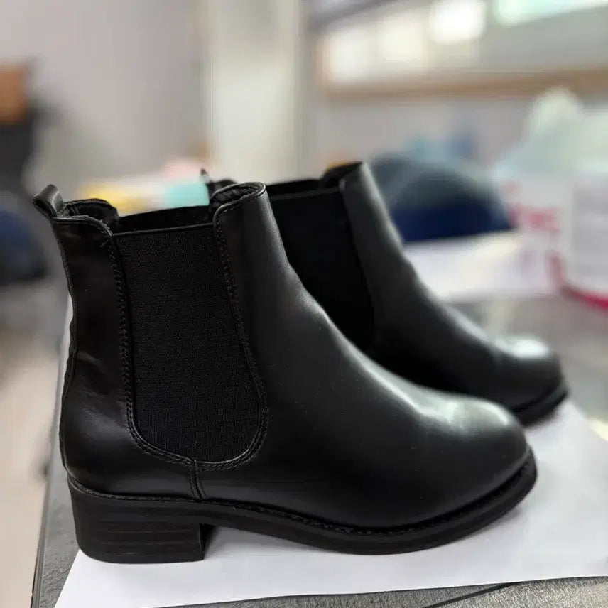 [BUNJANG] Chakan Gudu Klein Chelsea Ankle Boots / 착한구두 클라인 첼시 앵클부츠