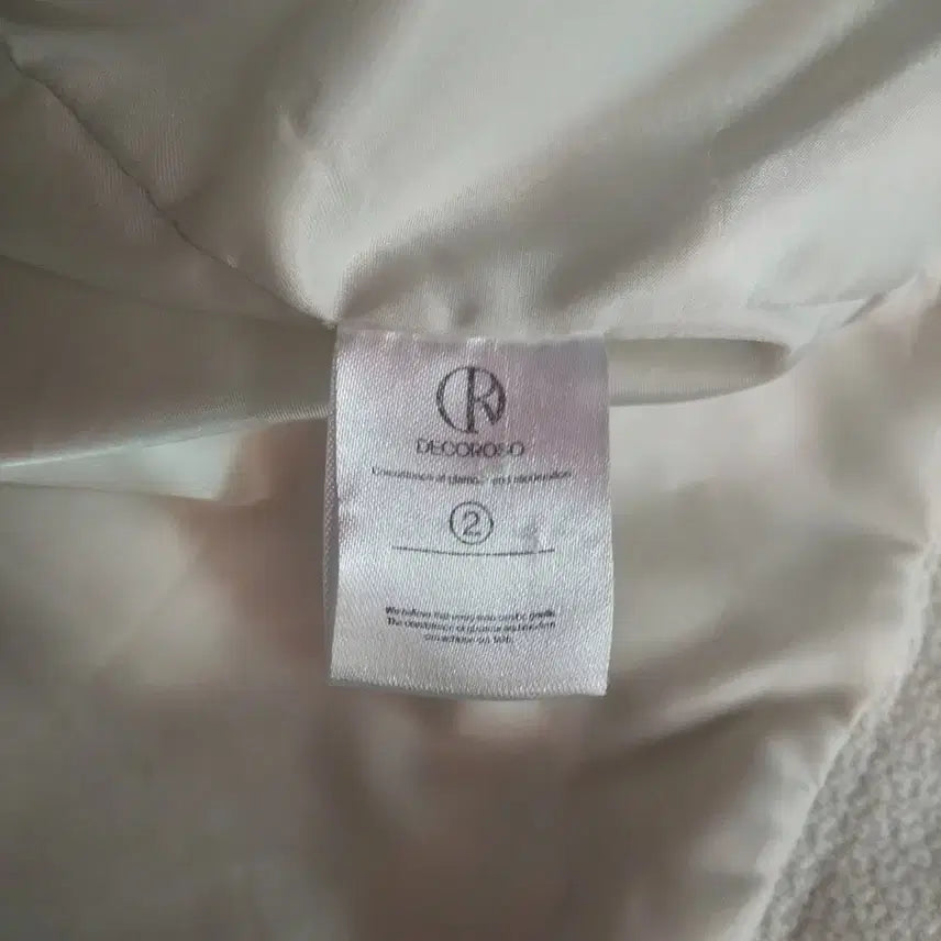 [BUNJANG] Deco Roso Textured Double Pocket Blouson Jacket [Ivory] / 데꼬로소 텍스처드 더블 포켓 블루종 자켓 [IVORY]