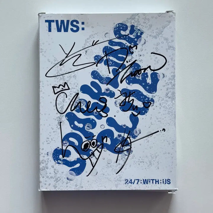 [SOLD OUT] [비매] 투어스 스파클링블루 데뷔반 공식 싸인 앨범