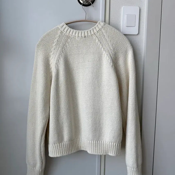 [BUNJANG] Ivory Cotton Cardigan / 아이보리 코튼 가디건