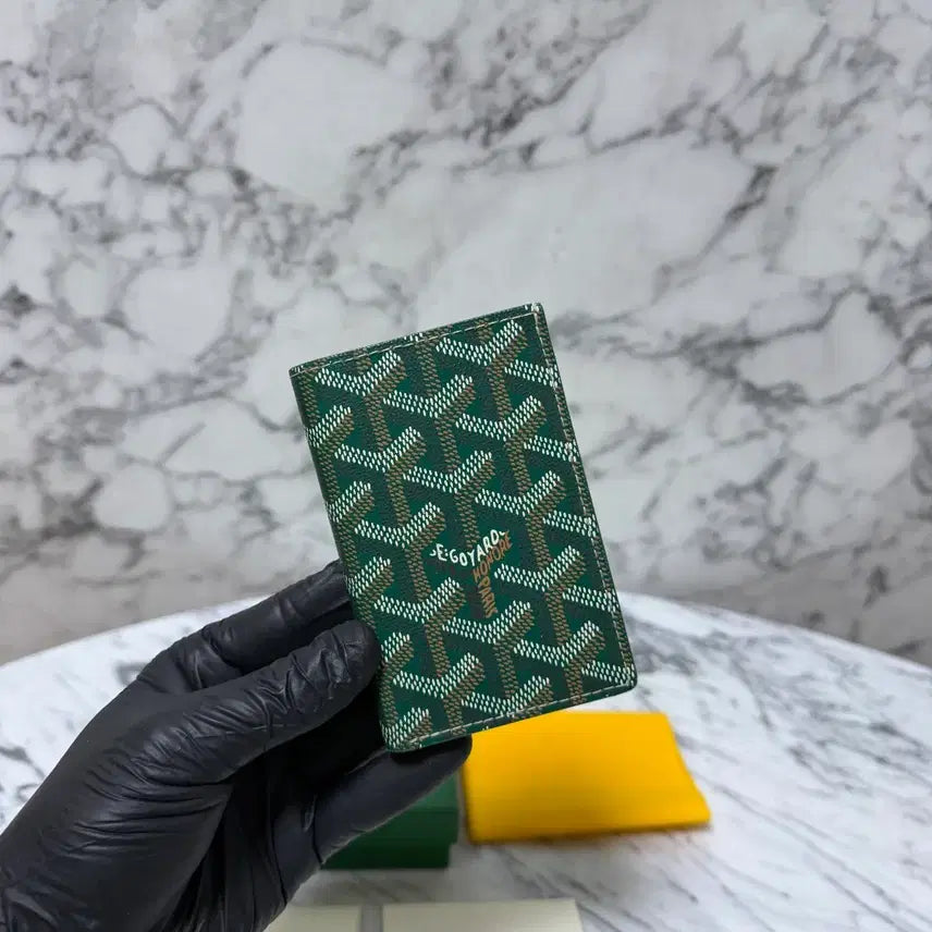 [BUNJANG] Goyard Saint-Pierre Cardholder / 상태좋음 고야드 생피에르 오거나이저 카드지갑 그린 / 사진구성