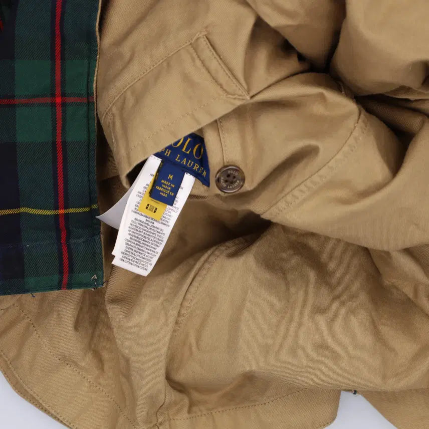 [BUNJANG] M Reversible Trench Coat 0219H1 / M 폴로 큐알텍 리버시블 트렌치코트 0219H1