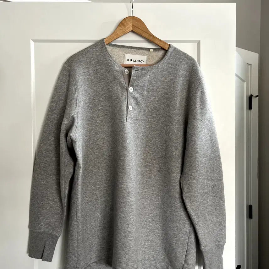 [BUNJANG] Our Legacy Henley Neck Sweater / 아워레가시 헨리넥 스웨터