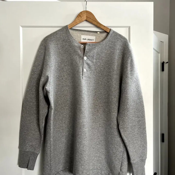 [BUNJANG] Our Legacy Henley Neck Sweater / 아워레가시 헨리넥 스웨터