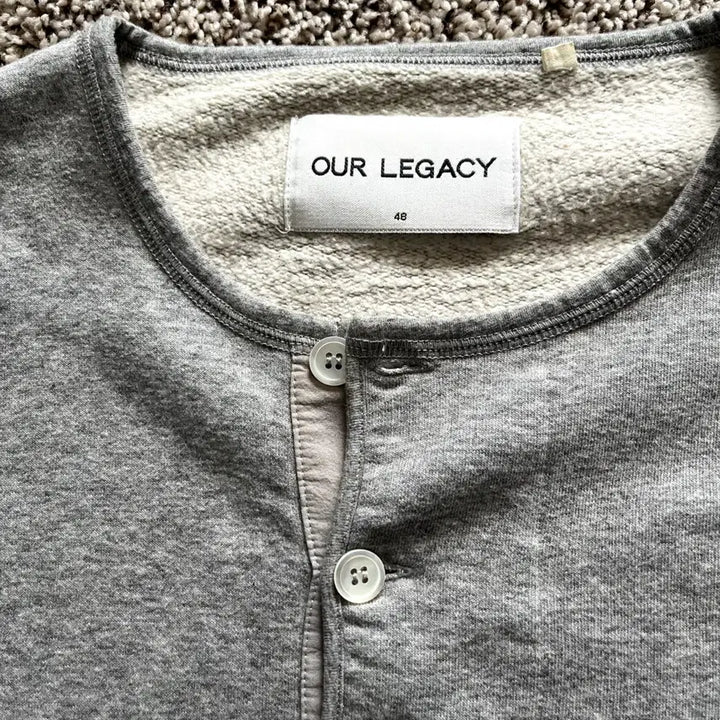 [BUNJANG] Our Legacy Henley Neck Sweater / 아워레가시 헨리넥 스웨터