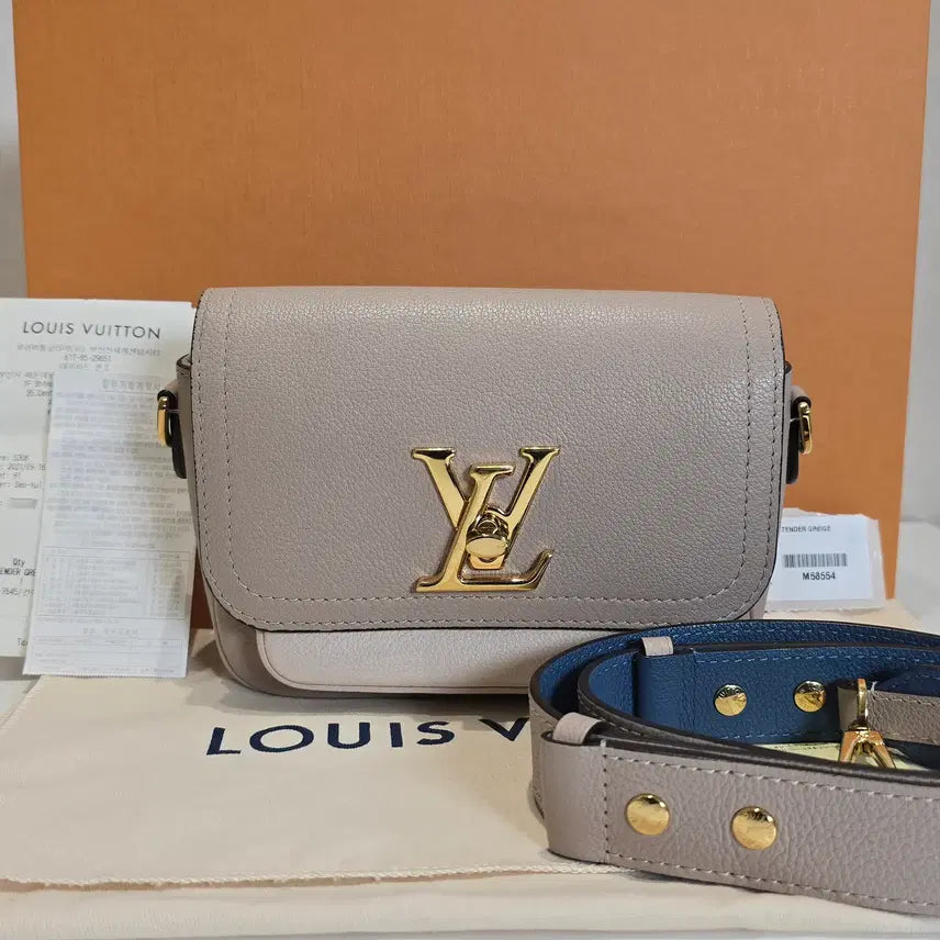 [BUNJANG] Louis Vuitton Lockme Tender Shoulder Bag / [럭스올] 루이비통 락미 텐더 내장칩 숄더백 크로스백 M58554