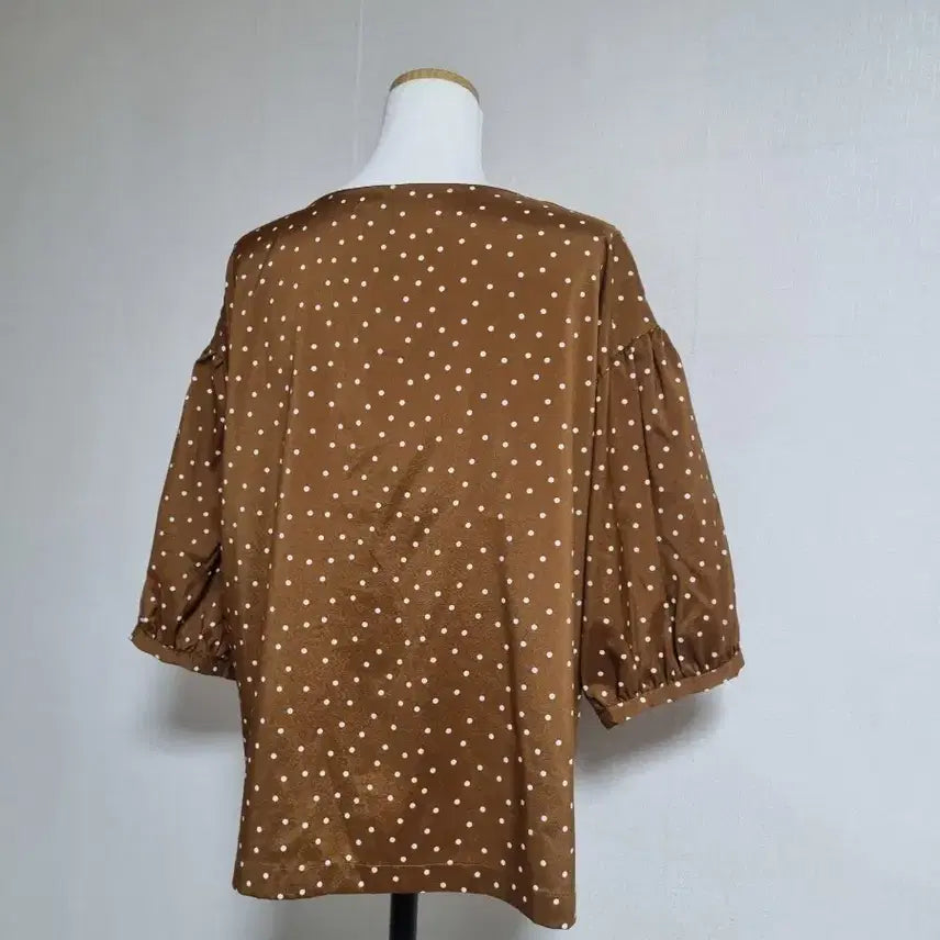 [BUNJANG] BL249 Loose Fit Dot Blouse / BL249 루즈핏도트블라우스