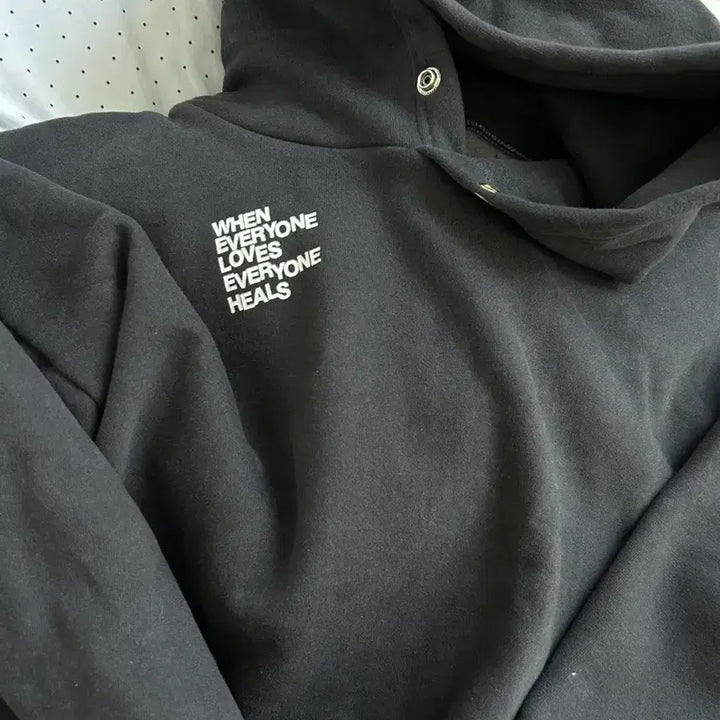 [BUNJANG] FRER Warm Fleece Hoodie (Charcoal) / 에이블리 워머 양기모 후드 차콜 FRER