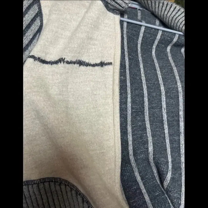 [BUNJANG] Vintage Knit Pocket Zip-up / (~27일까지) 빈티지 니트 포켓 집업