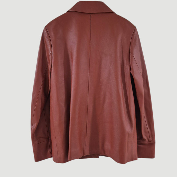[BUNJANG] GAUDI Vintage Lambskin Leather Jacket Women&