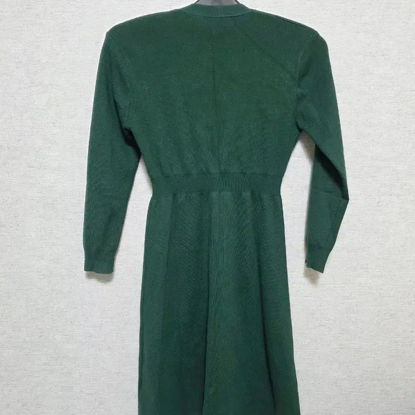 [BUNJANG] REC Green Knit Long Dress / 레코브 그린 니트 롱 원피스