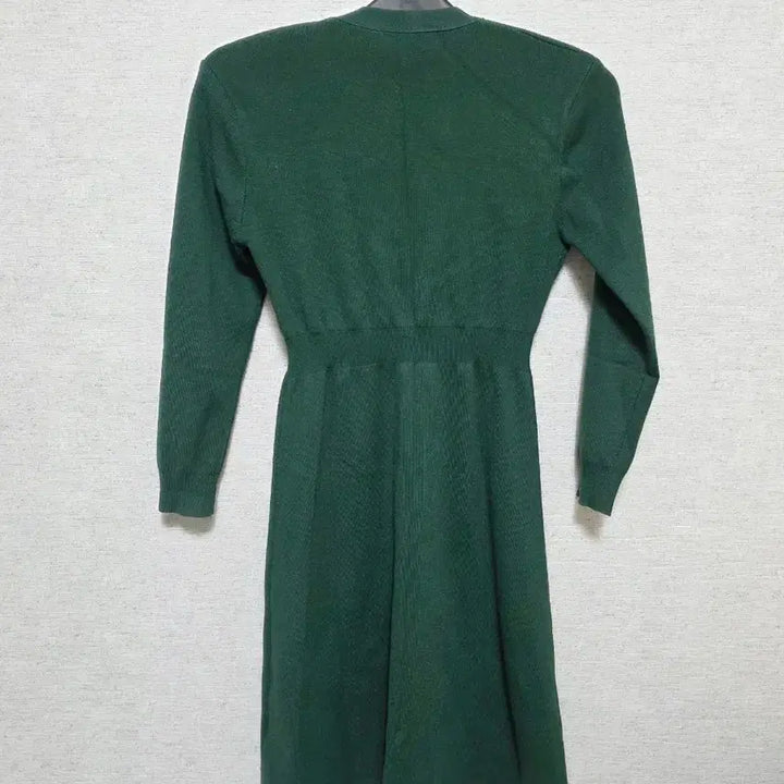 [BUNJANG] REC Green Knit Long Dress / 레코브 그린 니트 롱 원피스