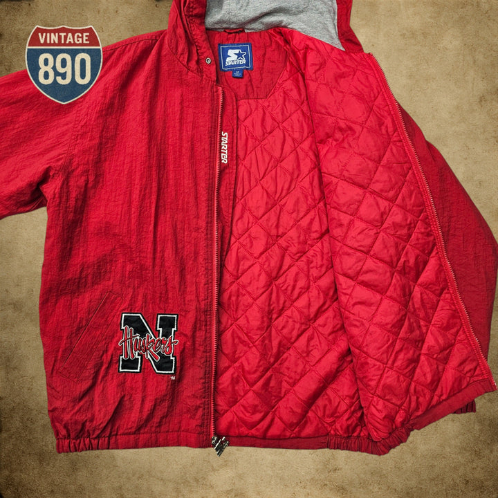 [BUNJANG] Starter 90s Nebraska Padded Jacket / [M] STARTER 스타터 90s 네브래스카 누빔 점퍼