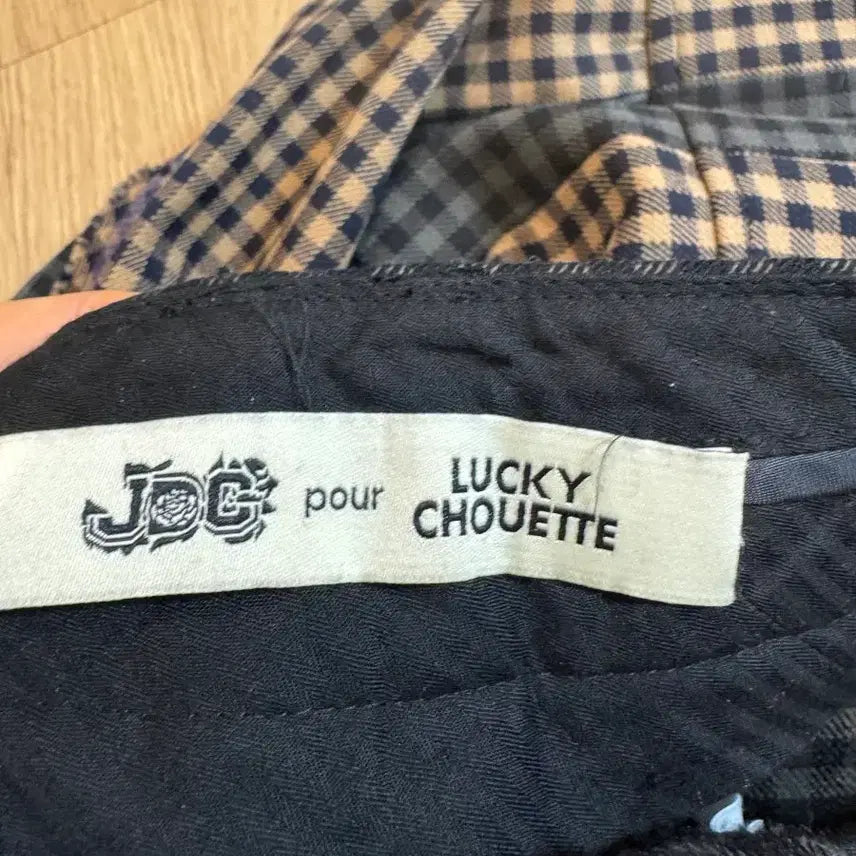 [BUNJANG] Lucky Chouette Check Wool Pants / Lucky chouette 럭키슈에뜨 체크 울 팬츠