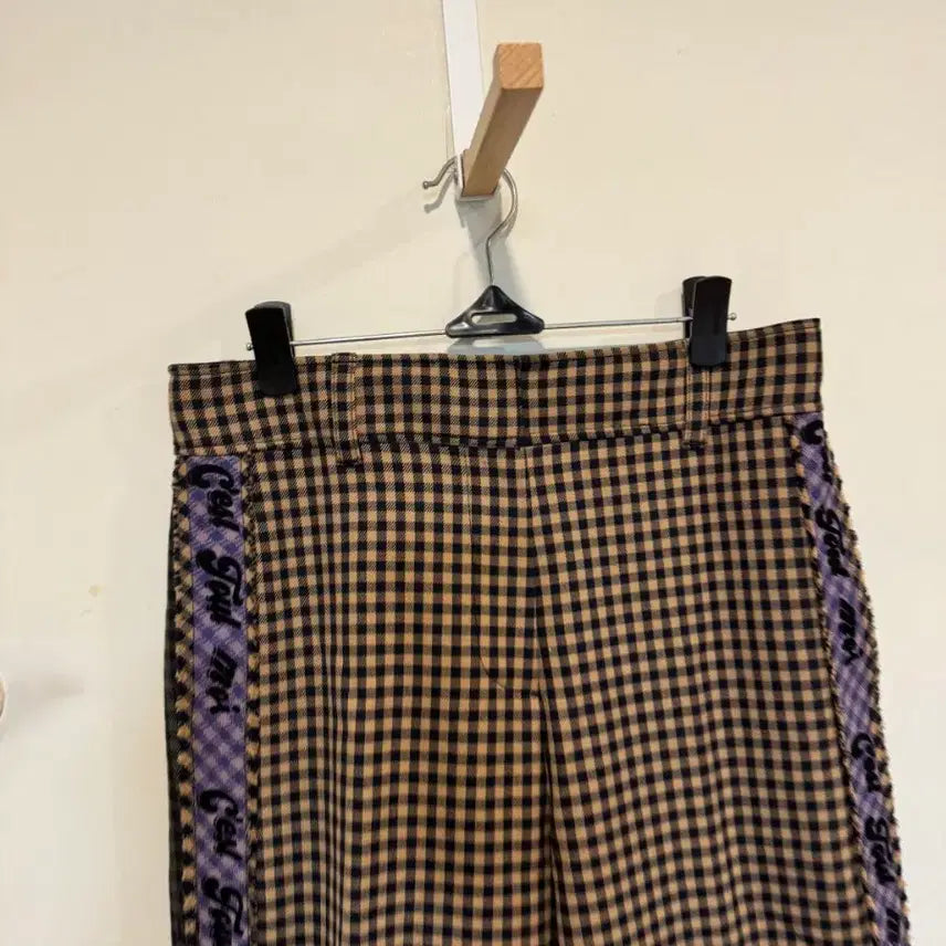 [BUNJANG] Lucky Chouette Check Wool Pants / Lucky chouette 럭키슈에뜨 체크 울 팬츠