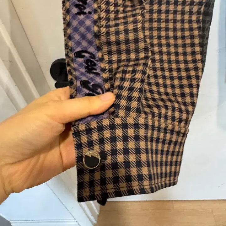 [BUNJANG] Lucky Chouette Check Wool Pants / Lucky chouette 럭키슈에뜨 체크 울 팬츠