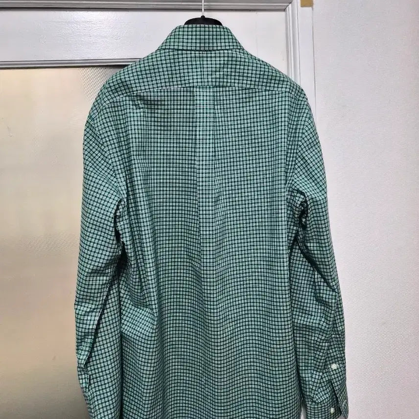 [BUNJANG] Polo Ralph Lauren Green Check Shirt / 폴로 랄프로렌 그린 체크 셔츠